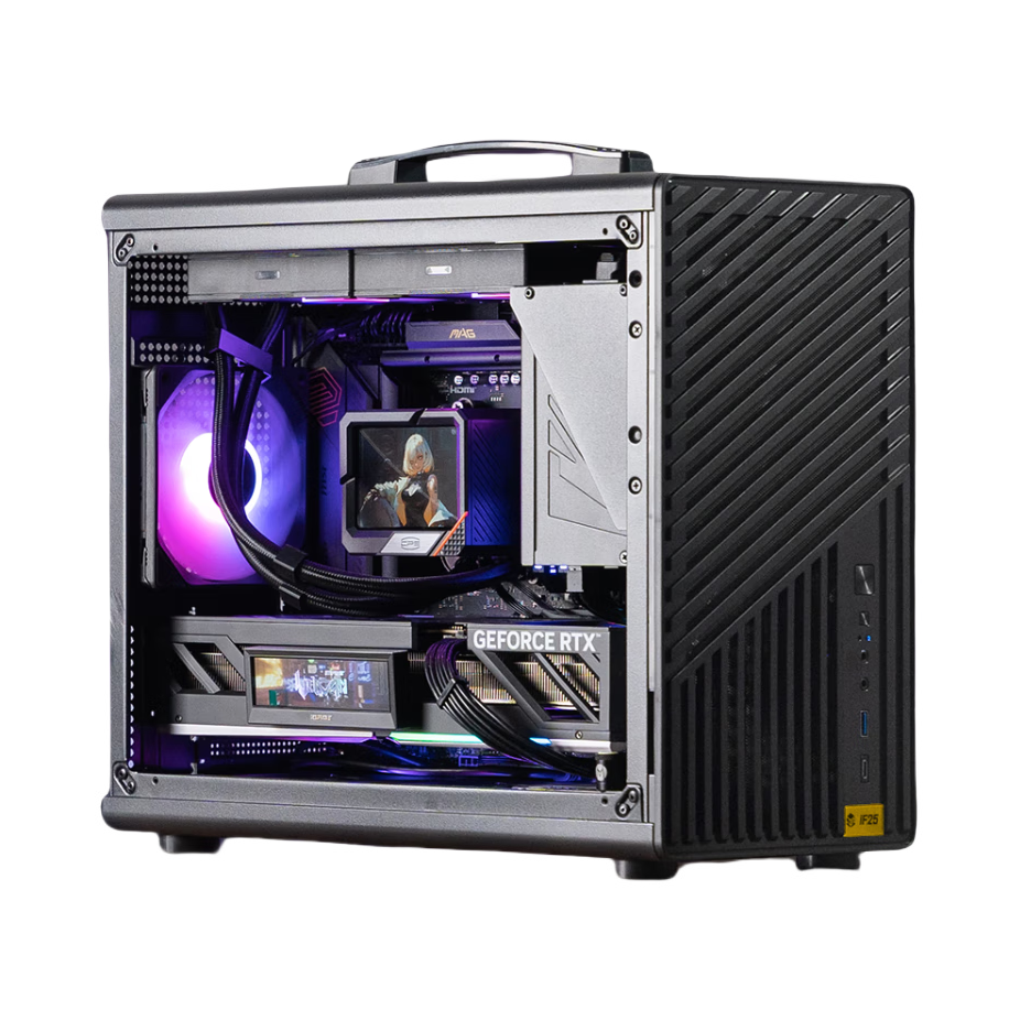 推荐商品：方糖机械大师 逻辑库 iF25 电脑机箱 170mm塔式风冷 支持50系显卡