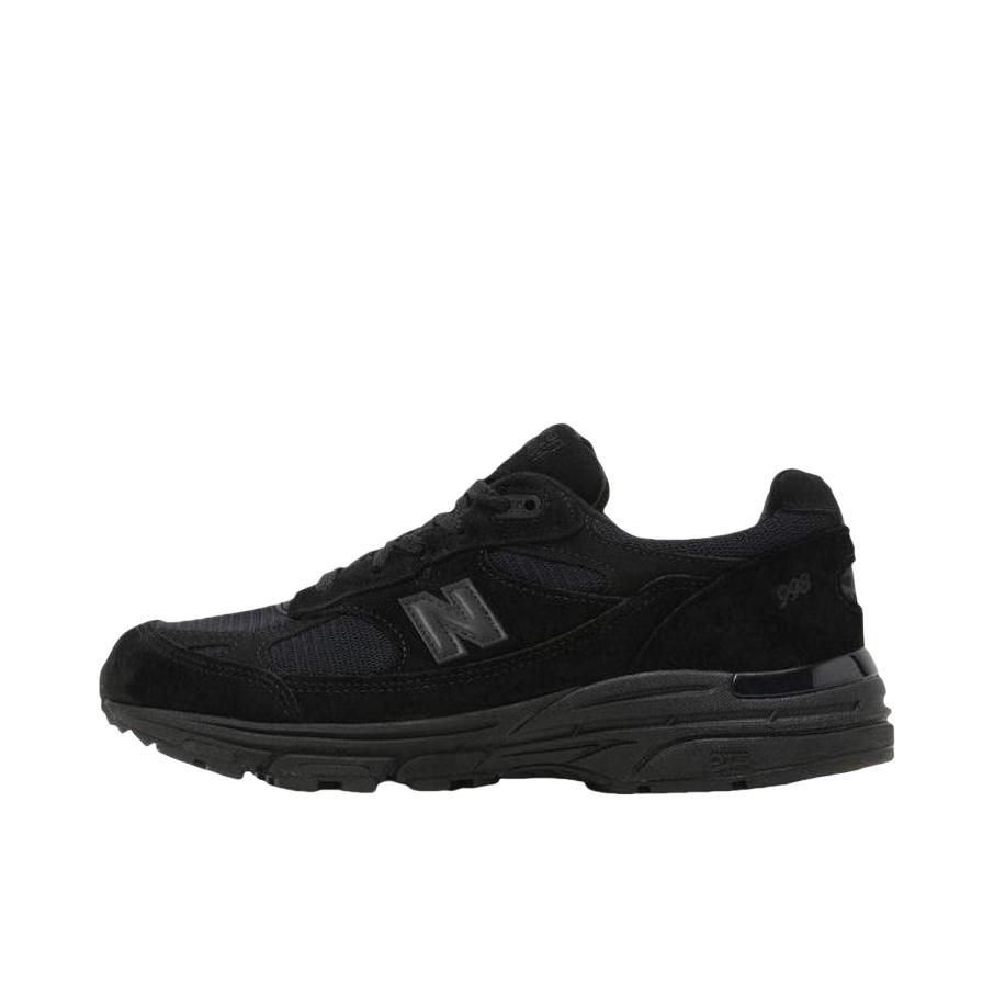 推荐商品：New Balance 993 跑鞋 防滑耐磨舒适透气减震织物轻便复古运动贴合 B宽/女款/黑色