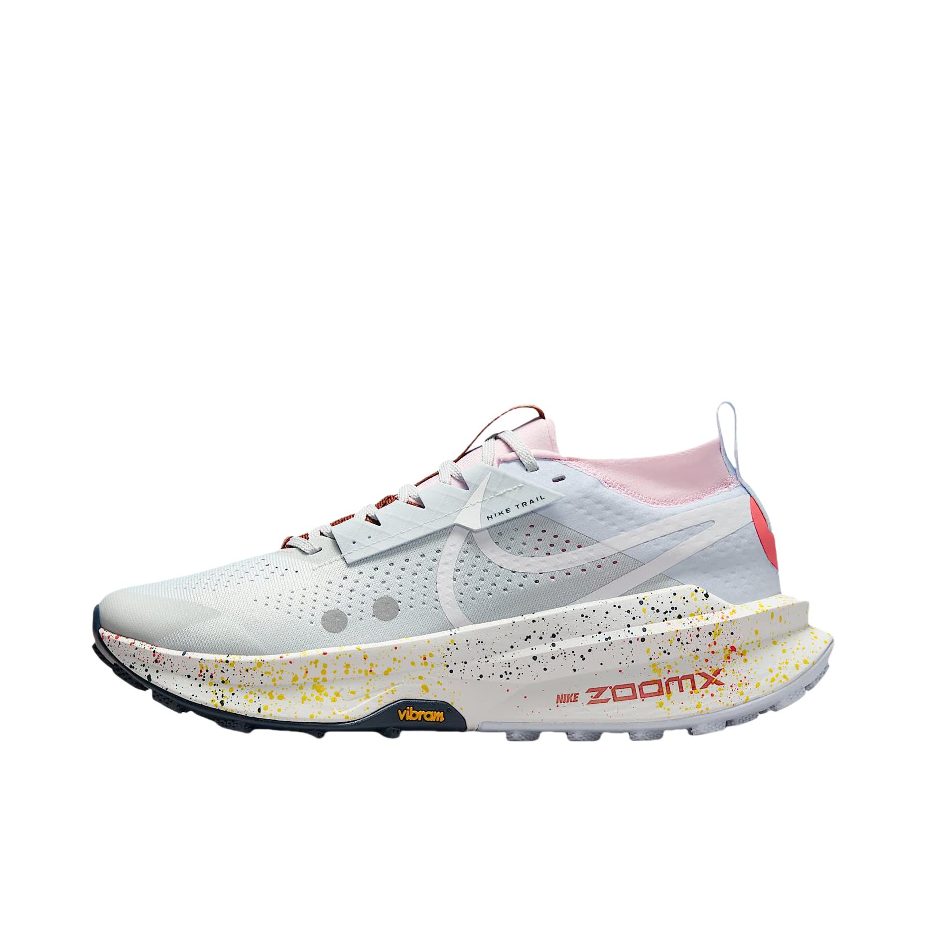 推荐商品：Nike Zegama Trail 2 跑鞋 舒适缓震防滑耐磨轻便透气时尚百搭织物贴合回弹支撑 男款/灰色