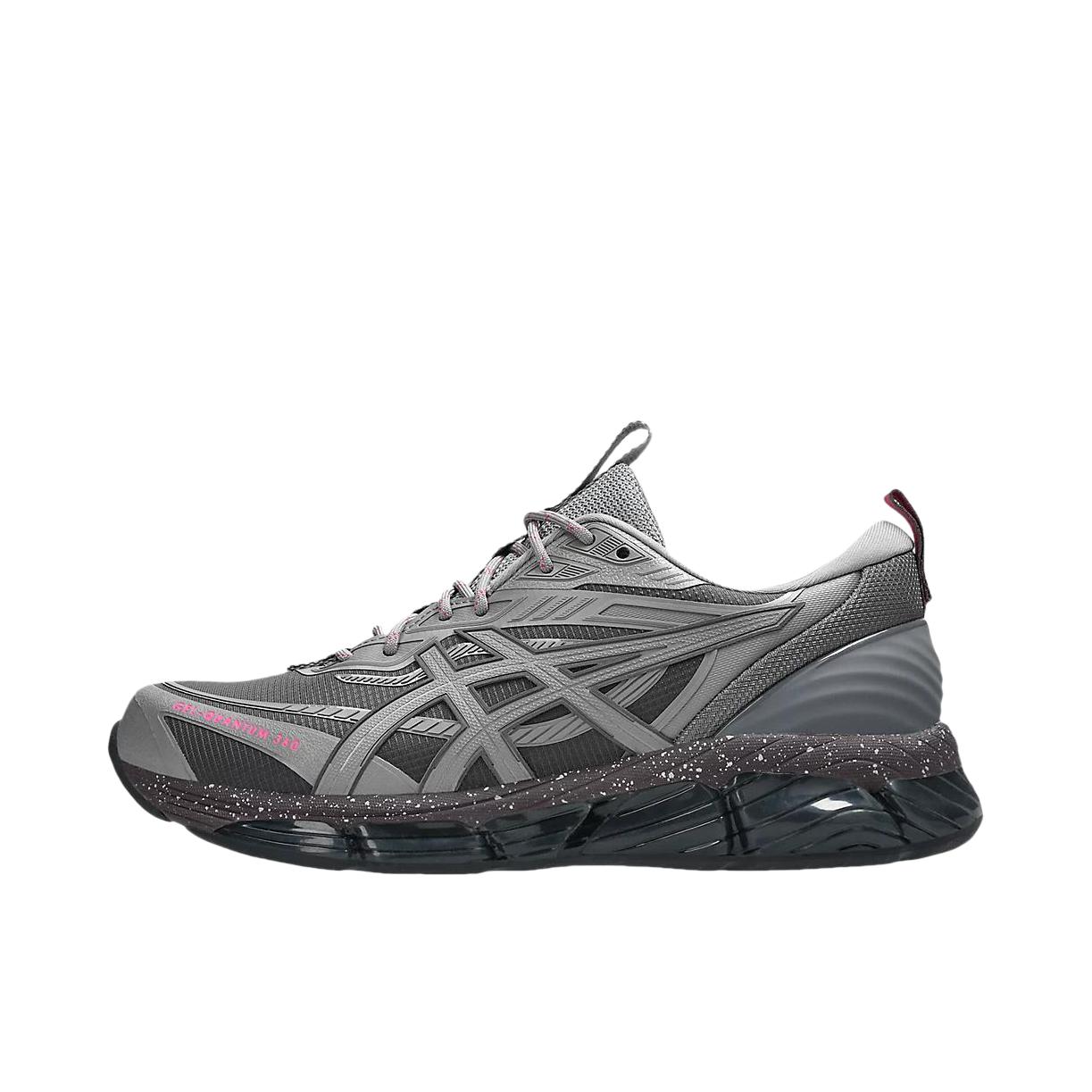 推荐商品：Asics/亚瑟士 Gel-Quantum 360 8 舒适减震 防滑耐磨 网面 织物 合成革 百搭复古 运动休闲鞋 纯黑色/灰色