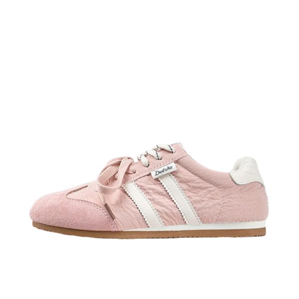 推荐商品：DEESHA/笛莎 板鞋 百搭休闲通勤复古 DIS058 女款/粉色