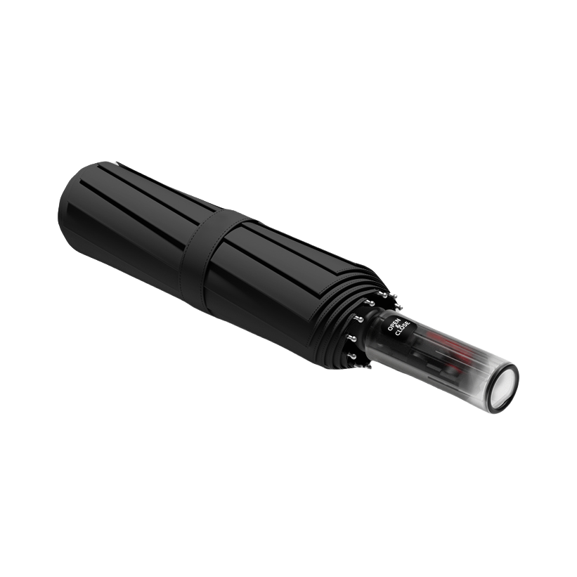 推荐商品：雨宝 三折 黑胶 晴雨伞 全自动 3117B-325788