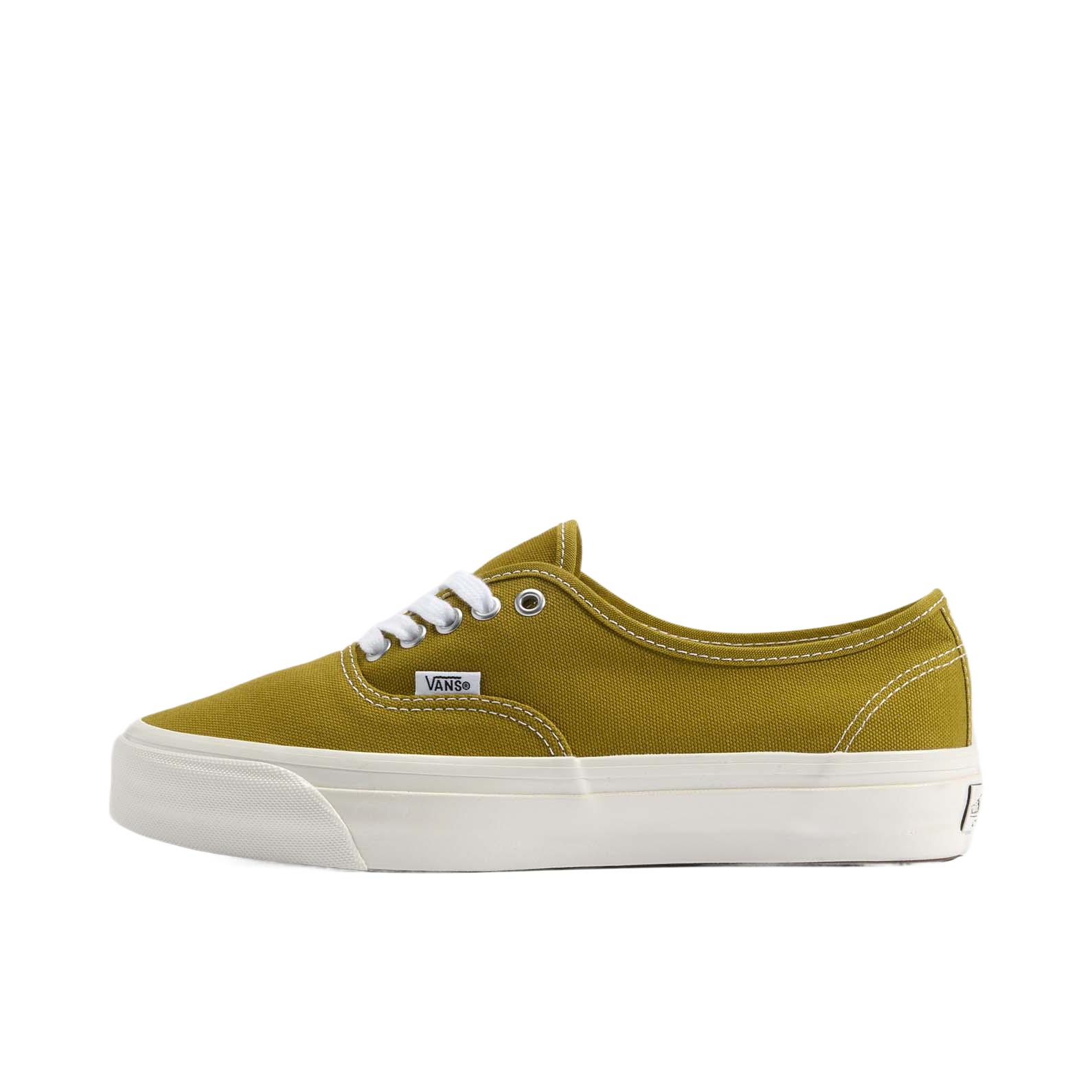 推荐商品：Vans/范斯 Authentic Reissue 44 系带 防滑耐磨 舒适透气 平底 帆布鞋 绿色/纯白色