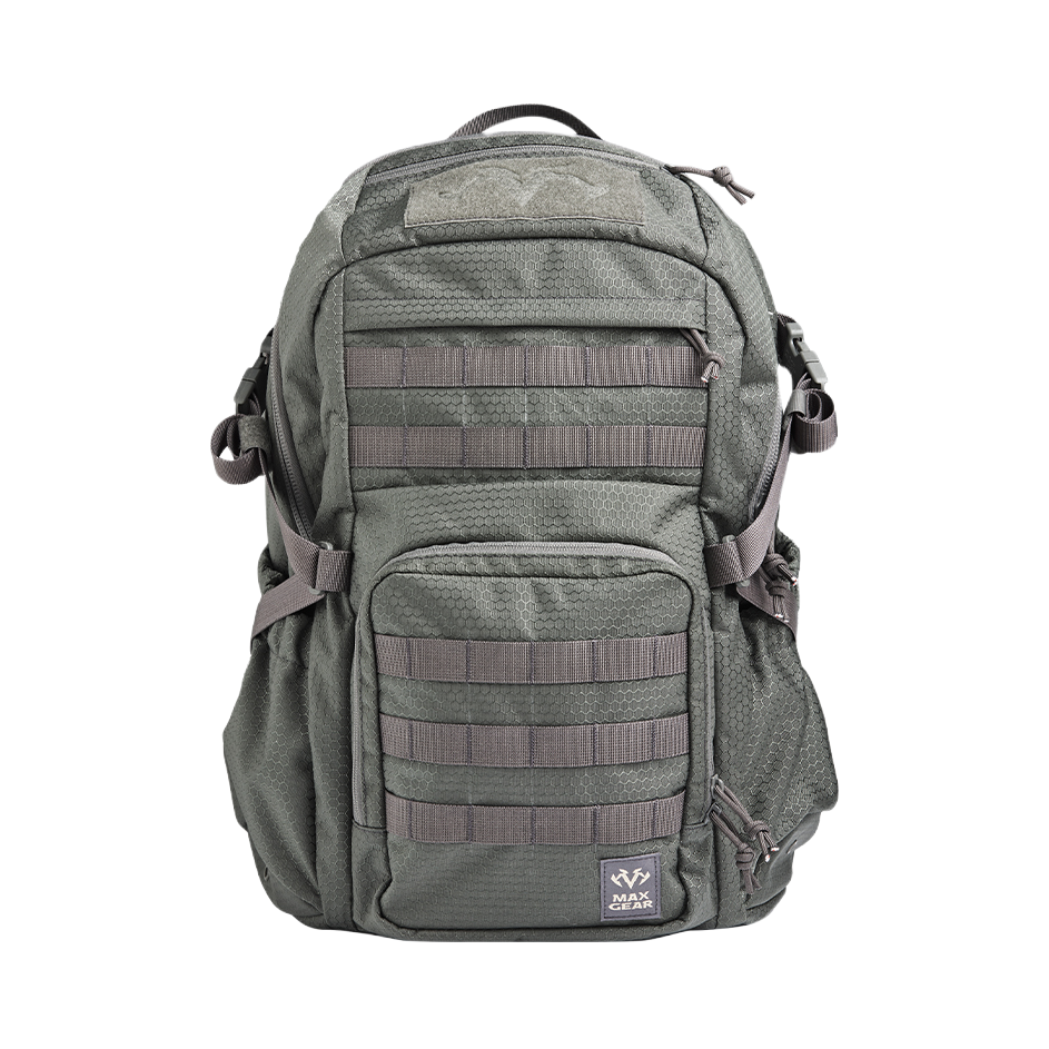 推荐商品：maxgear X-8 军旅风大容量徒步登山休闲日背通勤包背包双肩包