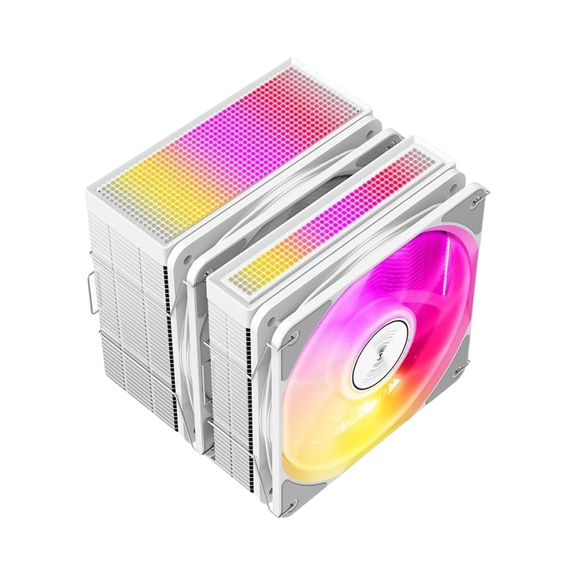 推荐商品：JIUSHA/九鲨 JF400mini CPU风冷散热器 双塔 不挡内存