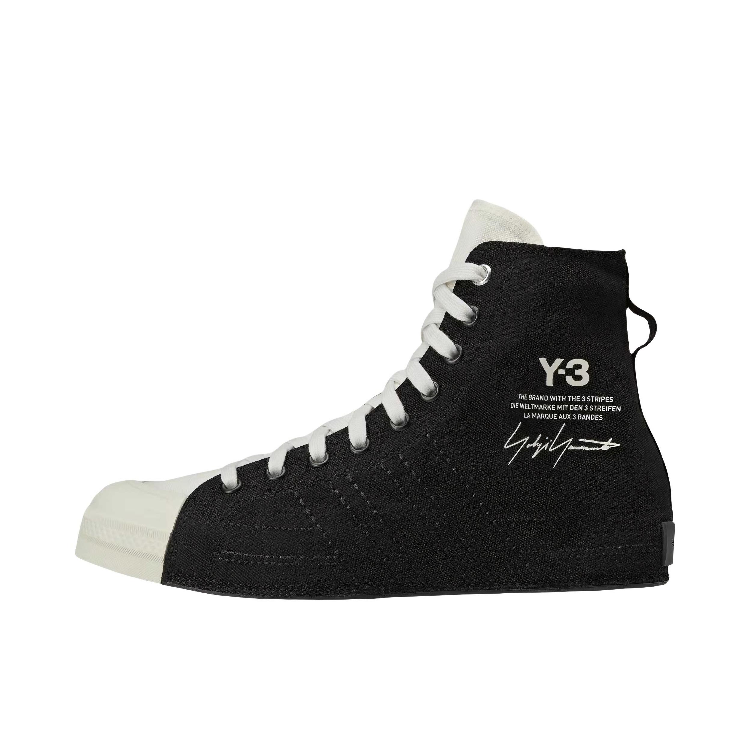 推荐商品：adidas Y-3 NIZZA 板鞋 简约百搭个性耐磨 黑色