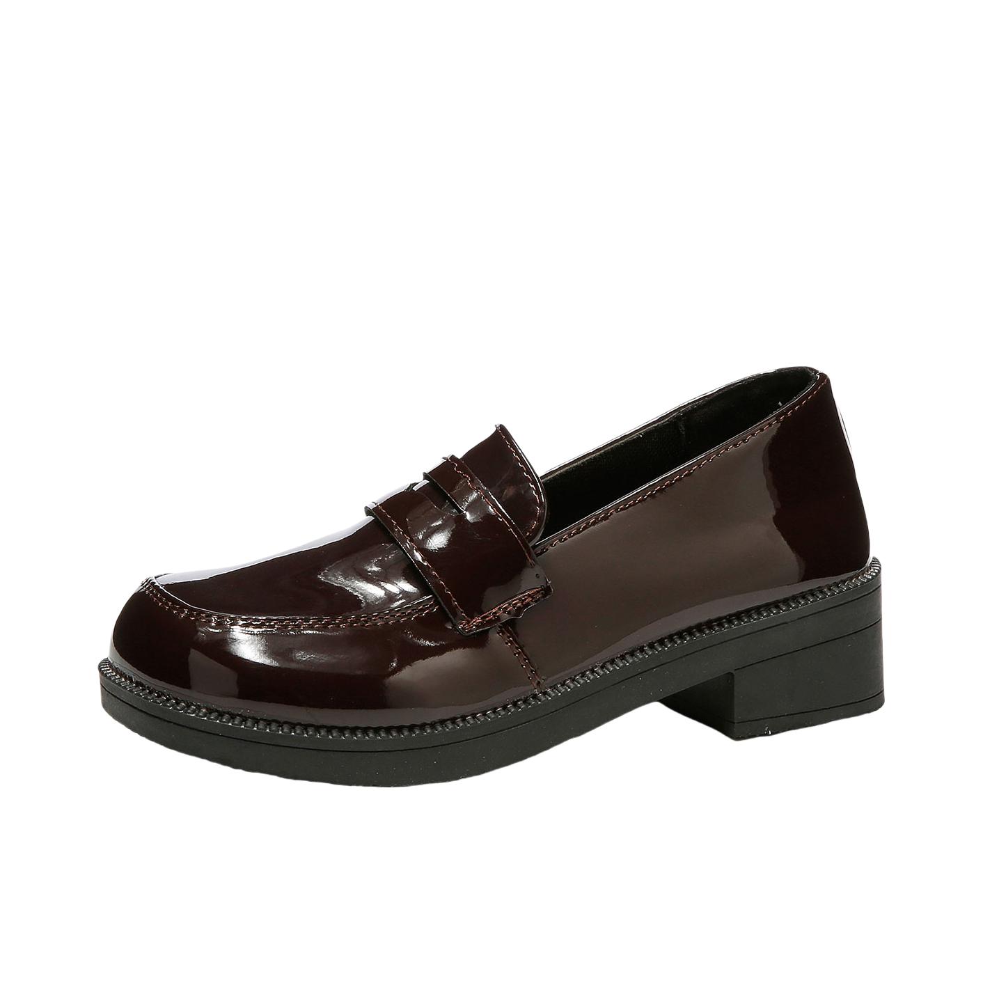 推荐商品：VICTORIA&VERA 单鞋 日系jkJK学院风 V-DG-SX-3310 棕色