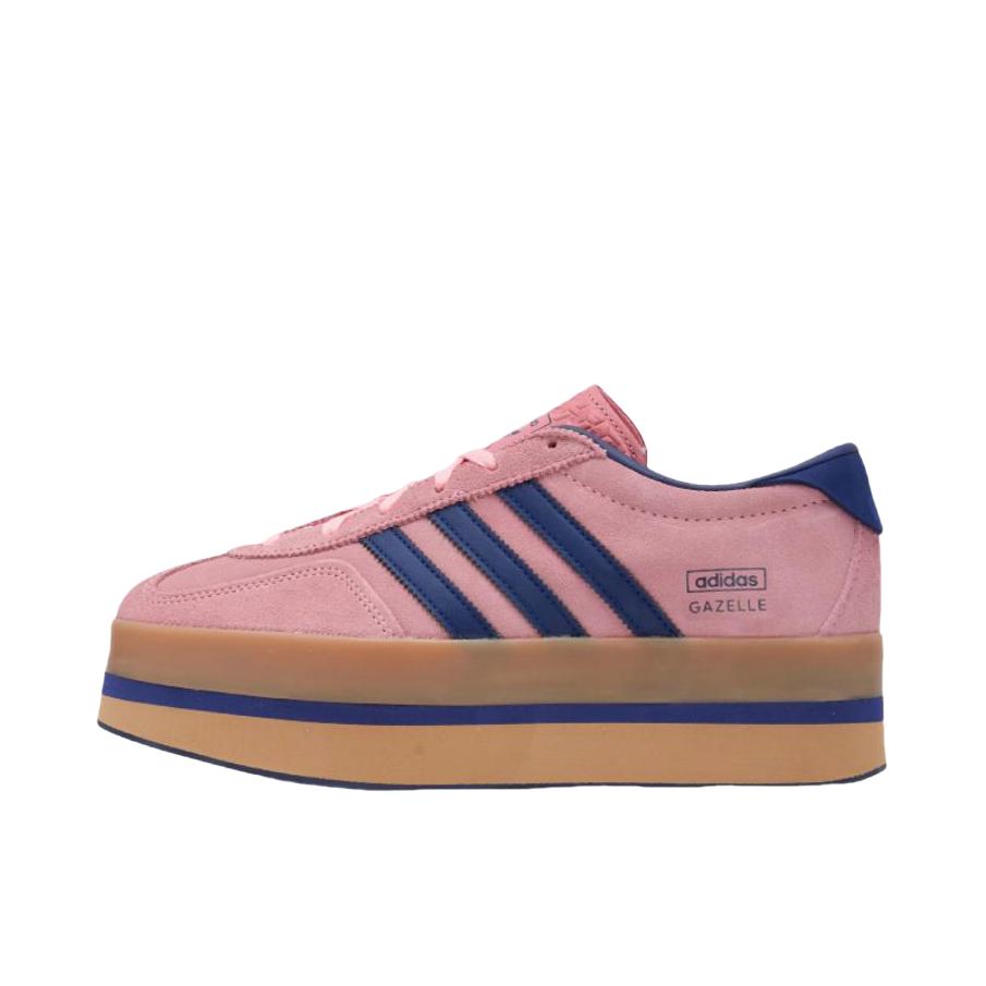 推荐商品：adidas Originals GAZELLE STACK T头鞋 板鞋 运动休闲鞋 百搭防滑耐磨 粉色 