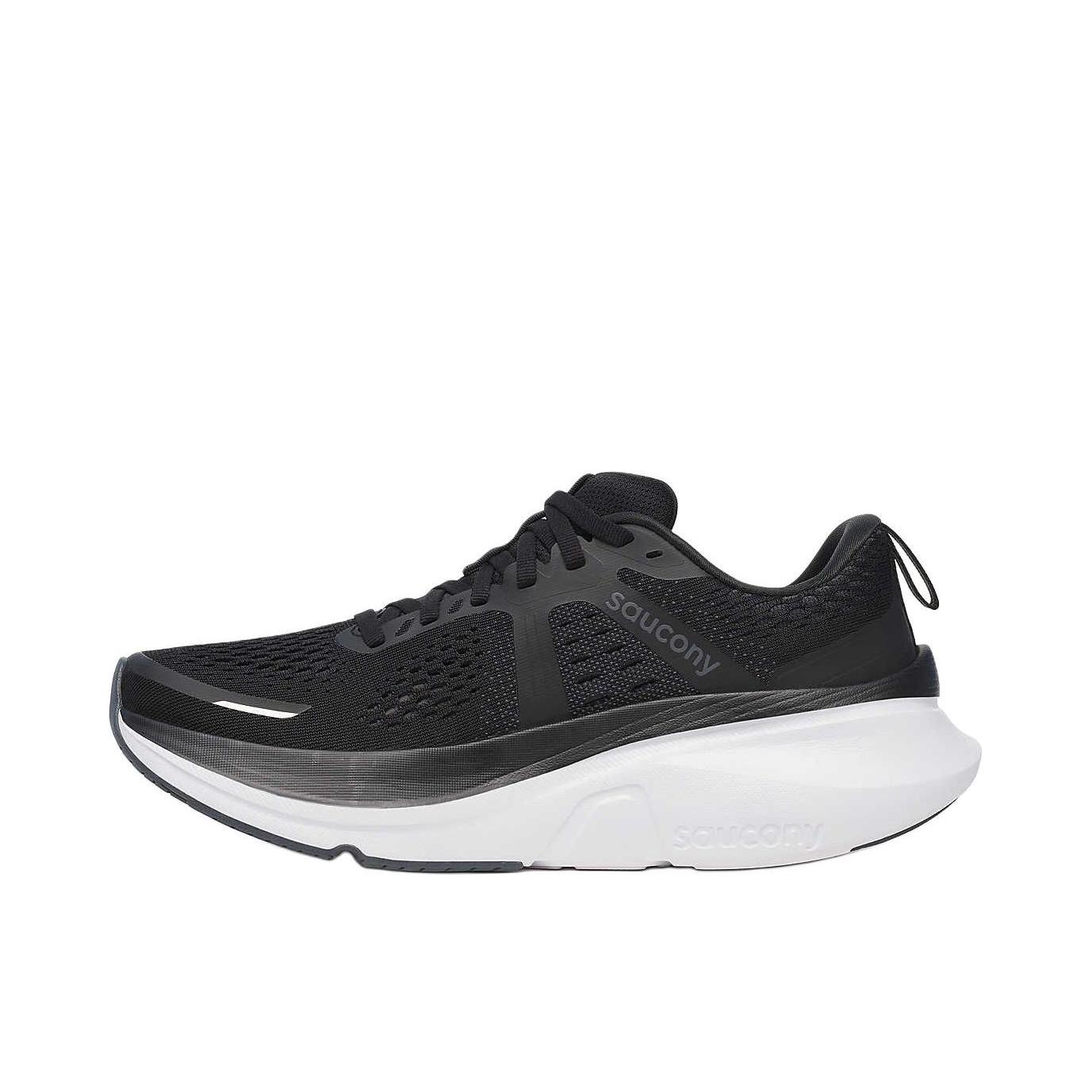 推荐商品：Saucony/索康尼 Guide 向导 18 防滑耐磨 减震透气 稳定支撑 低帮 舒适百搭 跑鞋 女款/黑色