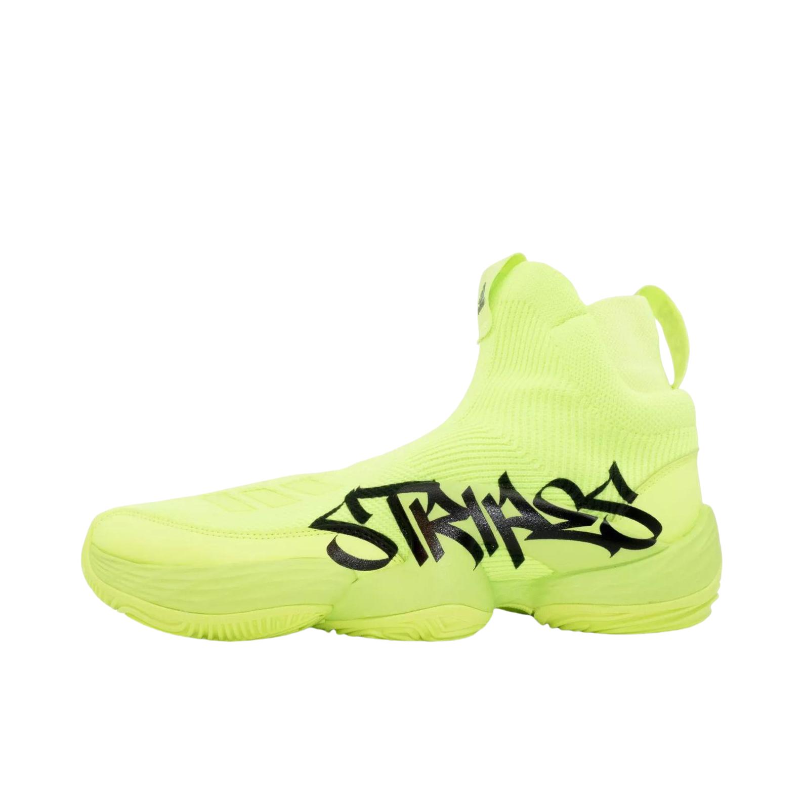 推荐商品：adidas N3xt L3v3l 2020 篮球鞋 舒适透气防滑耐磨合成革复古潮流休闲百搭 绿色