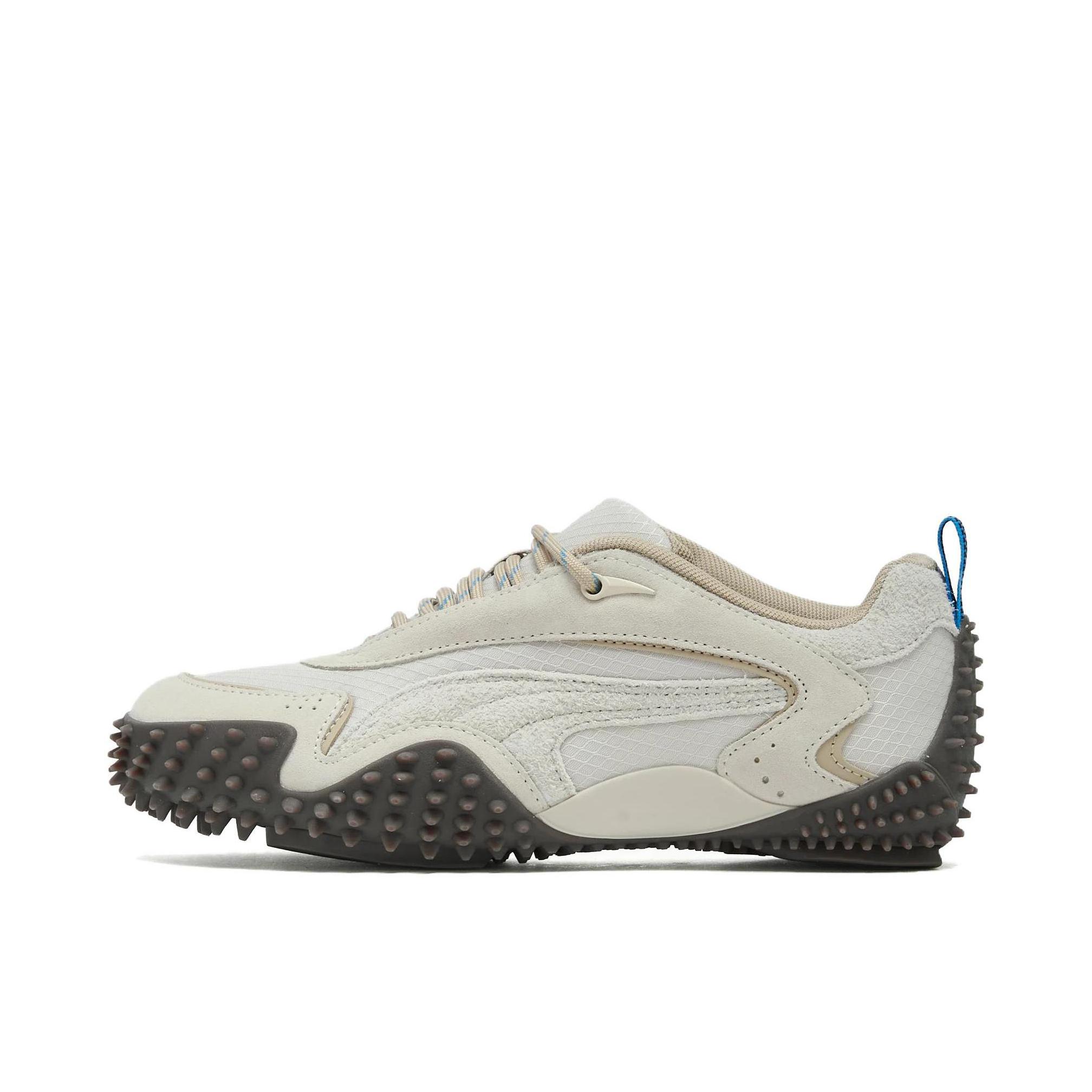 推荐商品：Puma/彪马 Mostro 运动休闲鞋 经典复古防滑耐磨舒适透气圆头网布短跑千禧风薄底贴合 白色/卡其色