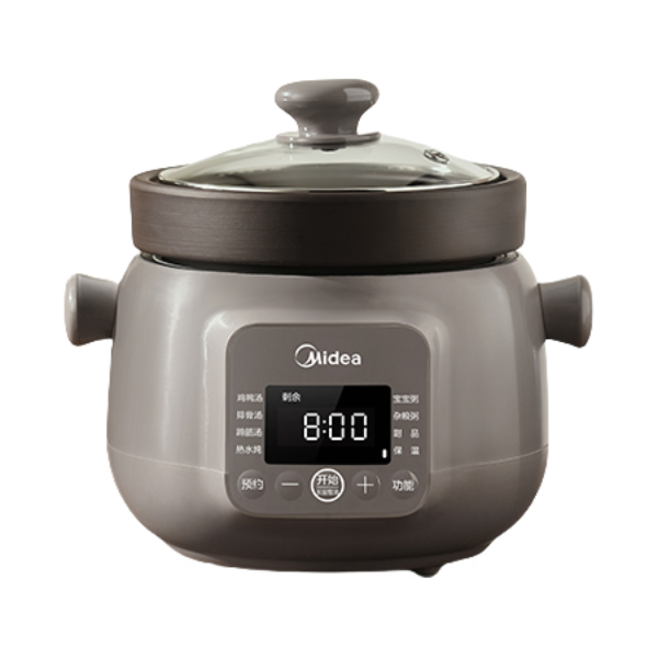 推荐商品：Midea/美的 电炖锅 2L 煲汤煮粥 环绕式加热 MD-DGE2056
