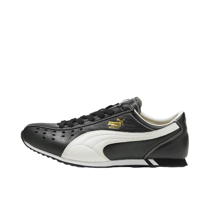 推荐商品：Puma/彪马 SPRINT 跑鞋 透气打孔低帮休闲 黑色/暖白色
