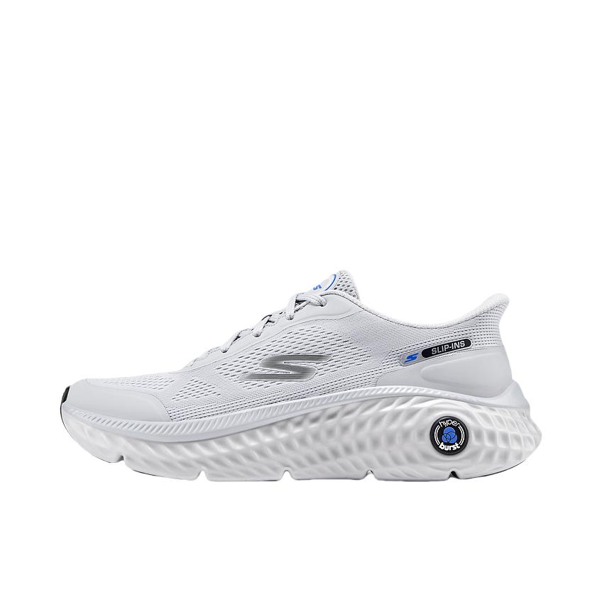 推荐商品：Skechers/斯凯奇 MEN'S GO 跑鞋 透气网面低帮厚底 灰色