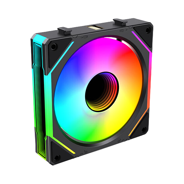 推荐商品：LOVINGCOOL/雷利酷 星乐积木F1 机箱风扇 ARGB神光同步 PWM温控