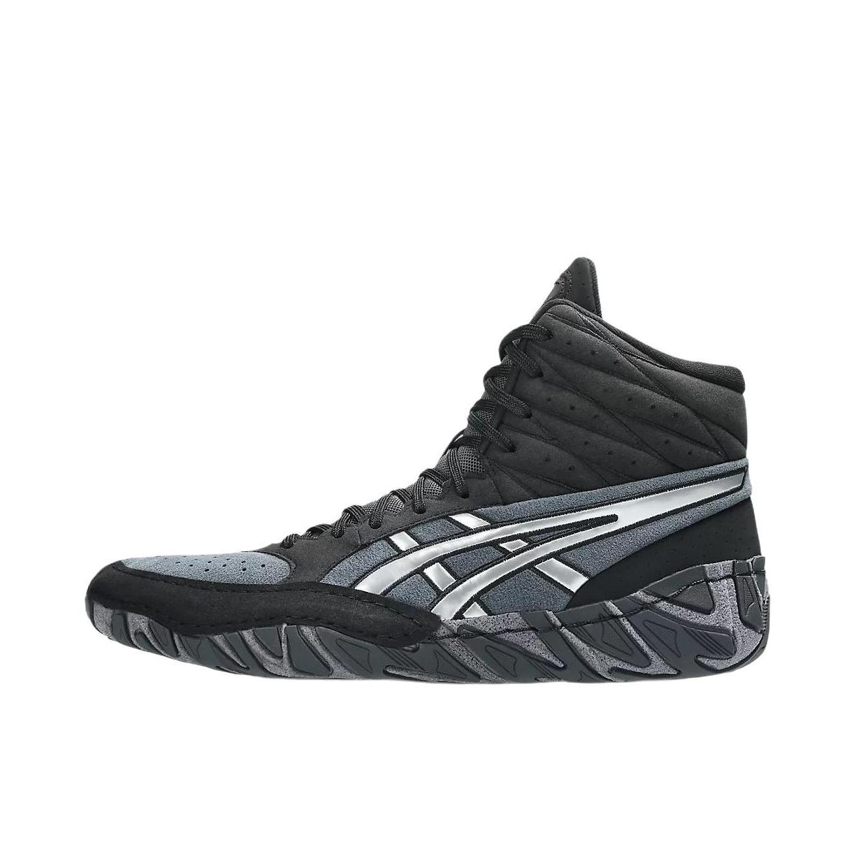 推荐商品：Asics/亚瑟士 AGGRESSOR 6 训练鞋 百搭耐磨支撑高帮 黑色 