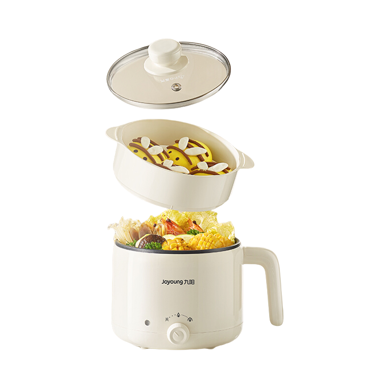 推荐商品：Joyoung/九阳 电热锅 1.8L 多功能 双档调温