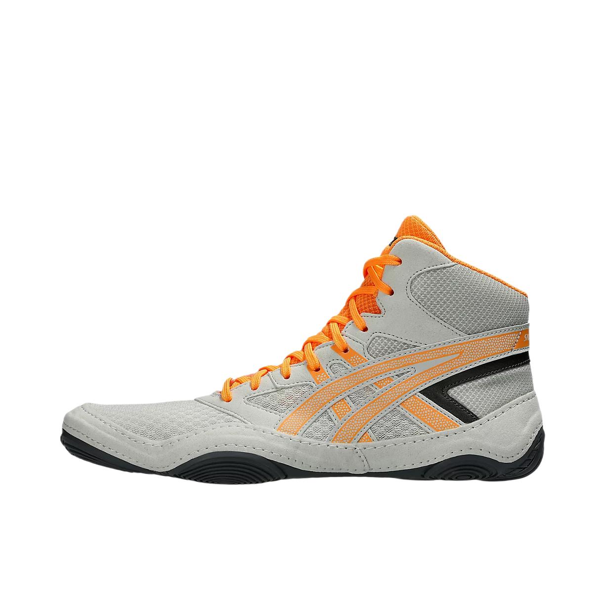推荐商品：Asics/亚瑟士 SNAPDOWN 4 室内 健身 室外包裹性 硬拉 格斗 散打 聚氨酯 训练鞋 灰色/橙色 