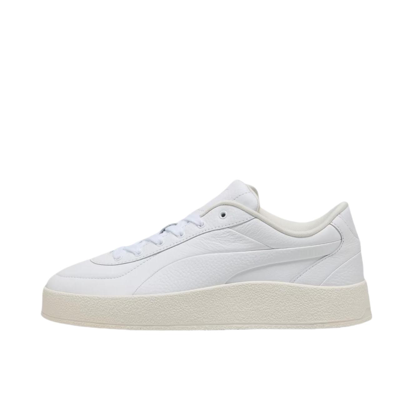 推荐商品：Puma/彪马 CA Luxe 运动休闲鞋 简约复古舒适百搭防滑耐磨增高 白色