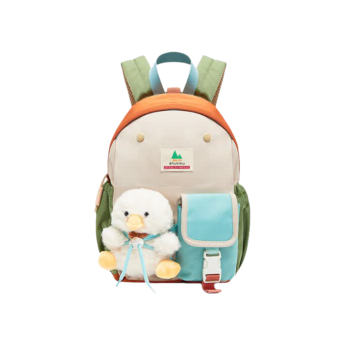 推荐商品：SHUKIKU 乐兜兜儿童公仔幼儿园小学生防泼水背包双肩包书包童包