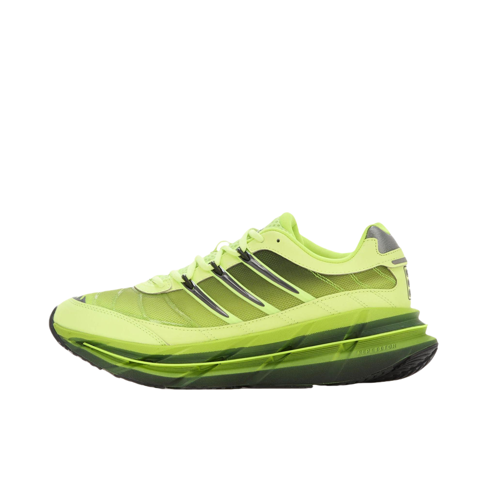 推荐商品：adidas Adistar HRMY 跑鞋 百搭耐磨低帮厚底贴合 黄色/绿色