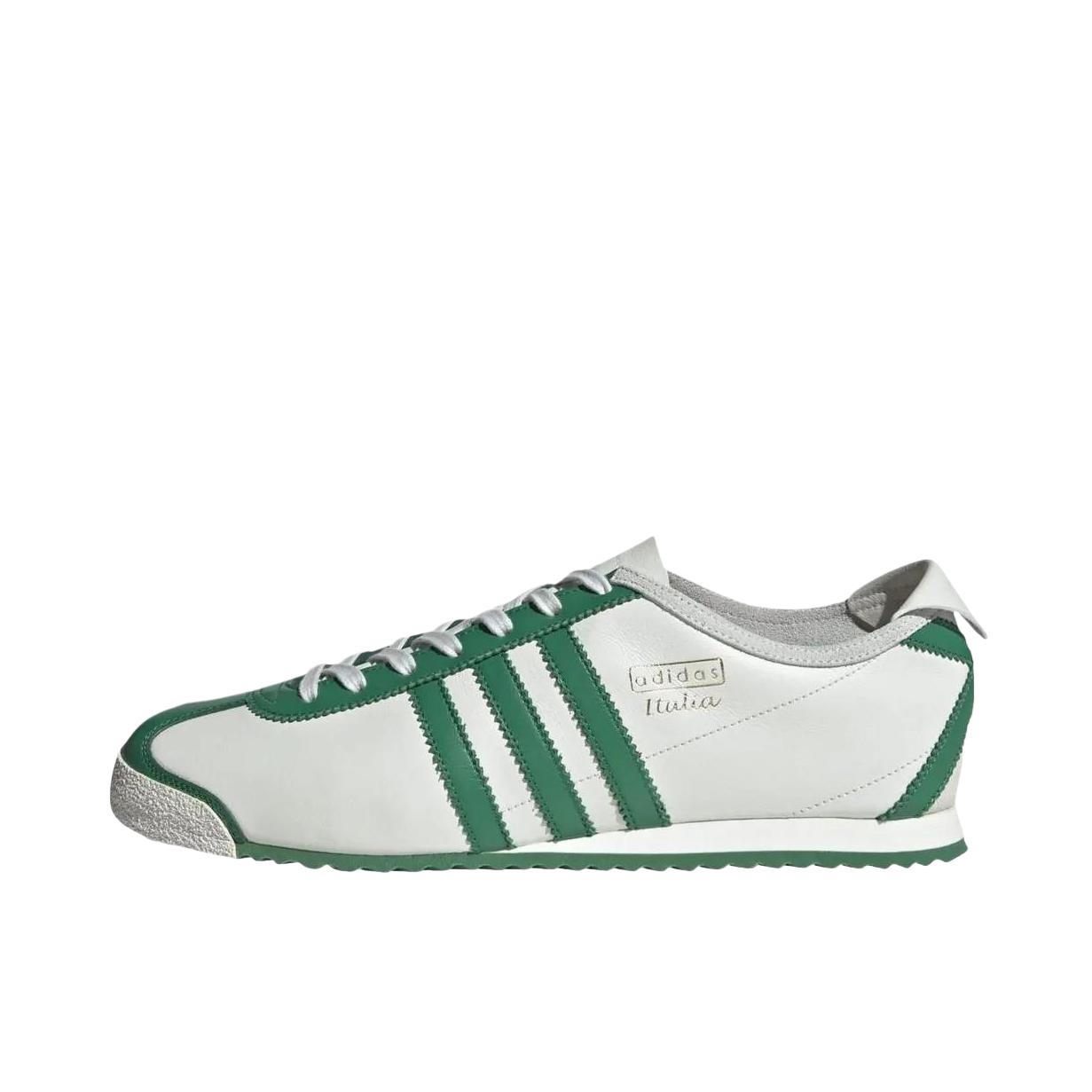 推荐商品：adidas Originals Italia 60s 运动休闲鞋 舒适百搭耐磨低帮薄底复古 白色/绿色