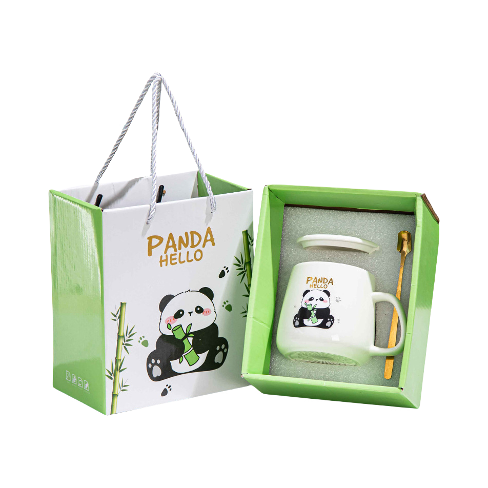 推荐商品：尚行知是 400ml 直饮式 陶瓷 马克杯 礼盒装 DWSXZS-JWBZ007