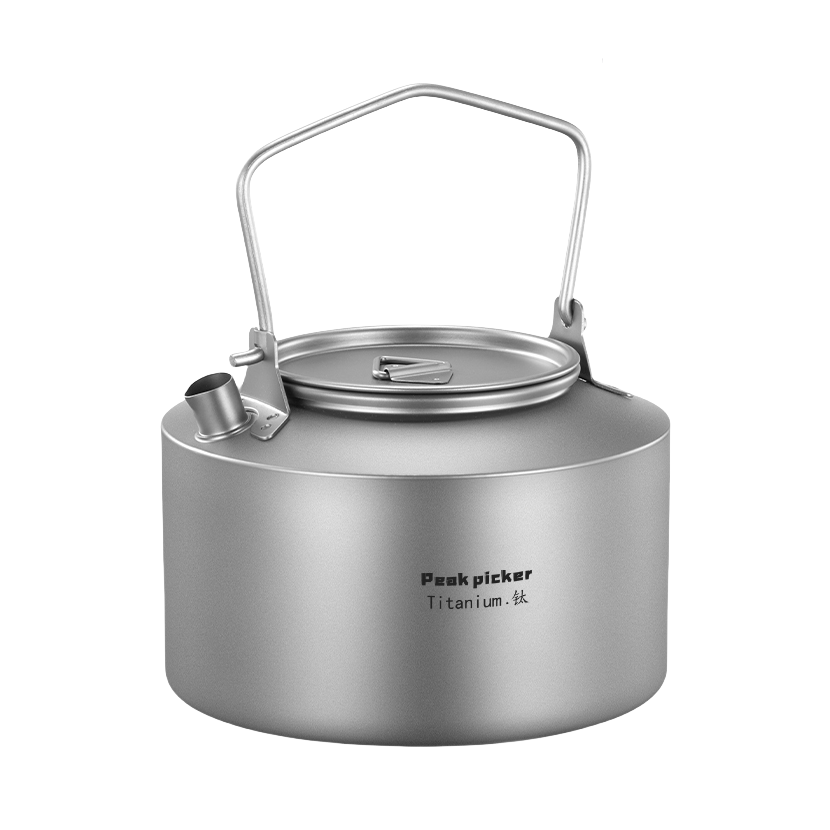 推荐商品：征峰者 纯钛 野营 便携 户外烧水壶