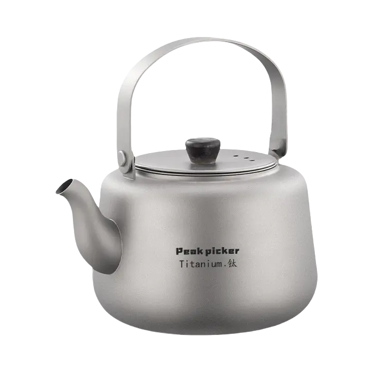 推荐商品：征峰者 纯钛 露营 便携 户外茶壶