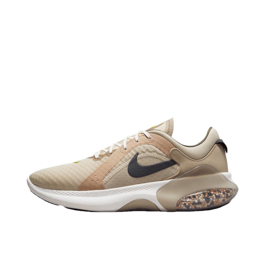 推荐商品：Nike Joyride Dual Run 2 跑鞋 颗粒填充减震回弹贴合拼接慢跑织物合成革 卡其色/白色