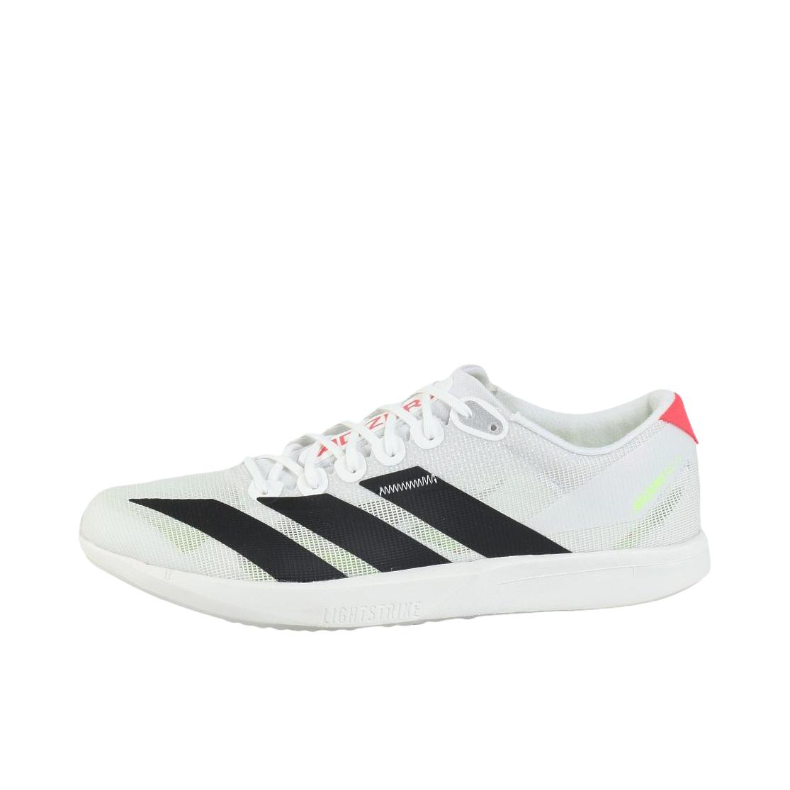 推荐商品：adidas Adizero RC 6 跑鞋 百搭透气轻便圆头 白色/黑色