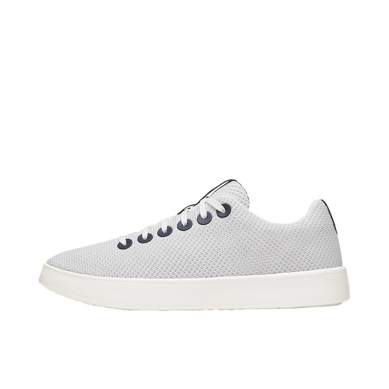 推荐商品：Allbirds Cruiser 桉树 运动休闲鞋 透气低帮系带圆头轻便复古 极地白/藏青蓝