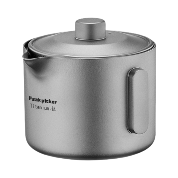 推荐商品：征峰者 纯钛 旅行 家用 露营 户外茶壶 PK002