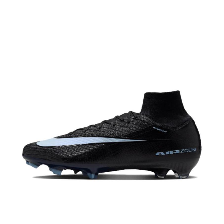 推荐商品：Nike Mercurial Superfly 10 Elite FG 足球鞋 胶质长钉多场地缓震 黑色