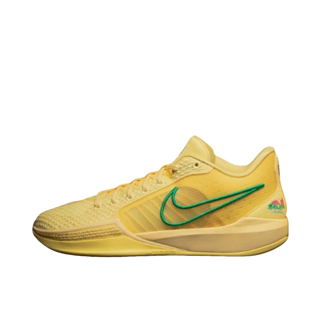 推荐商品：Nike Sabrina 1 萨布丽娜1代 篮球鞋 舒适减震防滑耐磨圆头抗扭百搭时尚 黄色/绿色