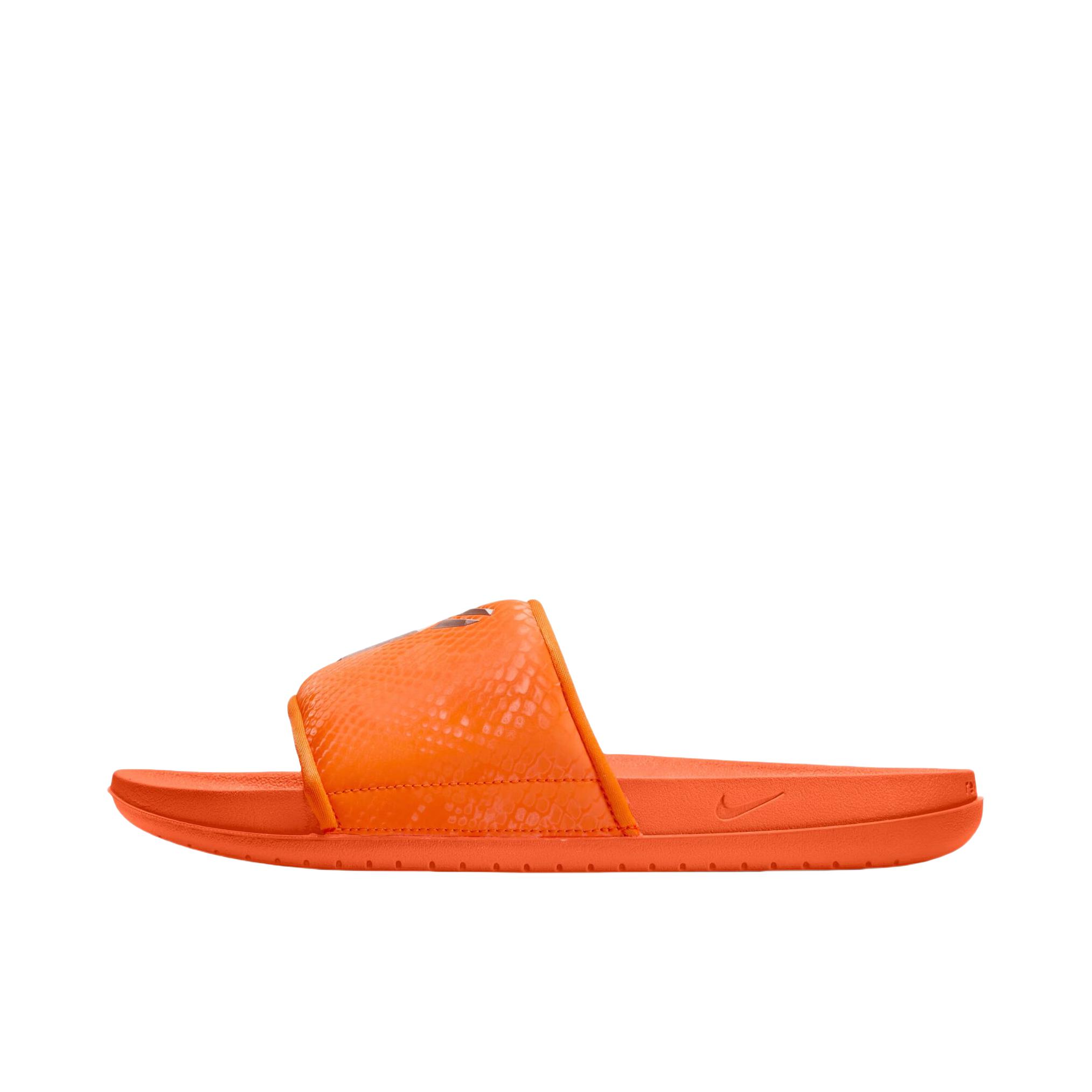 推荐商品：Nike Kobe Offcourt Slides 一字 拖鞋 醒目橙/金属银