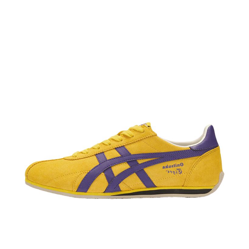 推荐商品：Onitsuka Tiger 鬼冢虎 Runspark 运动休闲鞋 轻便透气舒适减震防滑耐磨复古 黄色/蓝色