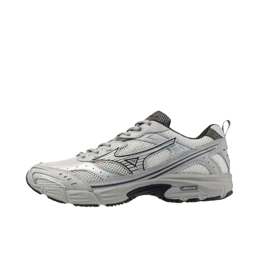 推荐商品：Mizuno/美津浓 MXR OG 防滑 低帮 休闲 坡跟 运动休闲鞋 白色/银色