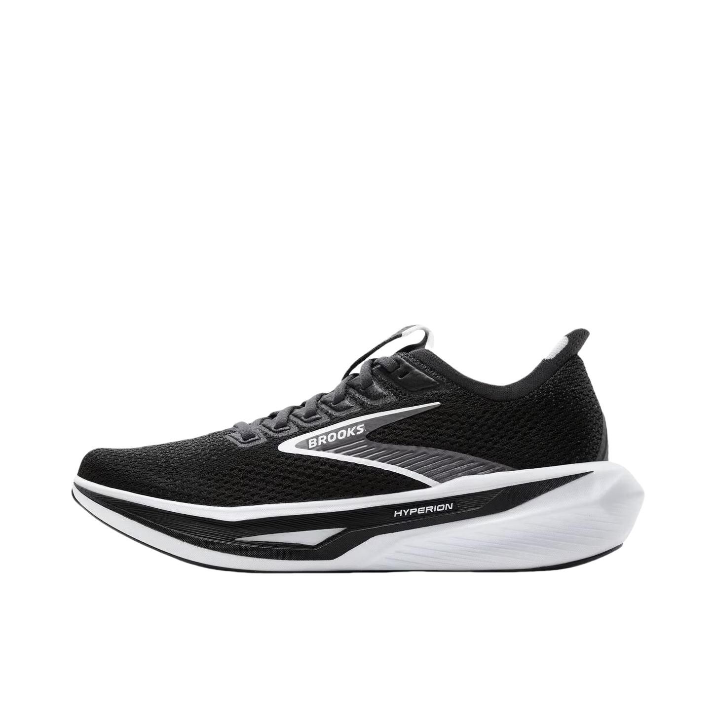 推荐商品：Brooks/布鲁克斯 Hyperion 3 跑鞋 马拉松运动 黑色/白色
