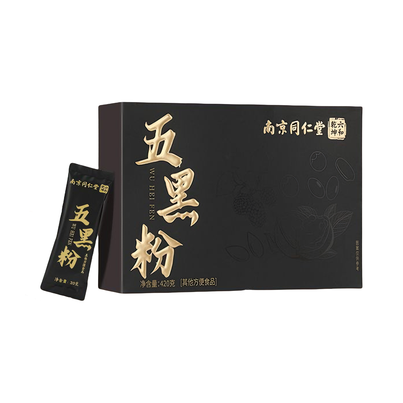 推荐商品：南京同仁堂 六合乾坤 五黑粉 420g 盒装