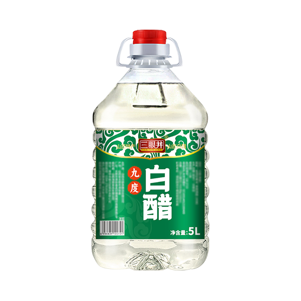 推荐商品：三眼井（食品）九度白醋 桶装
