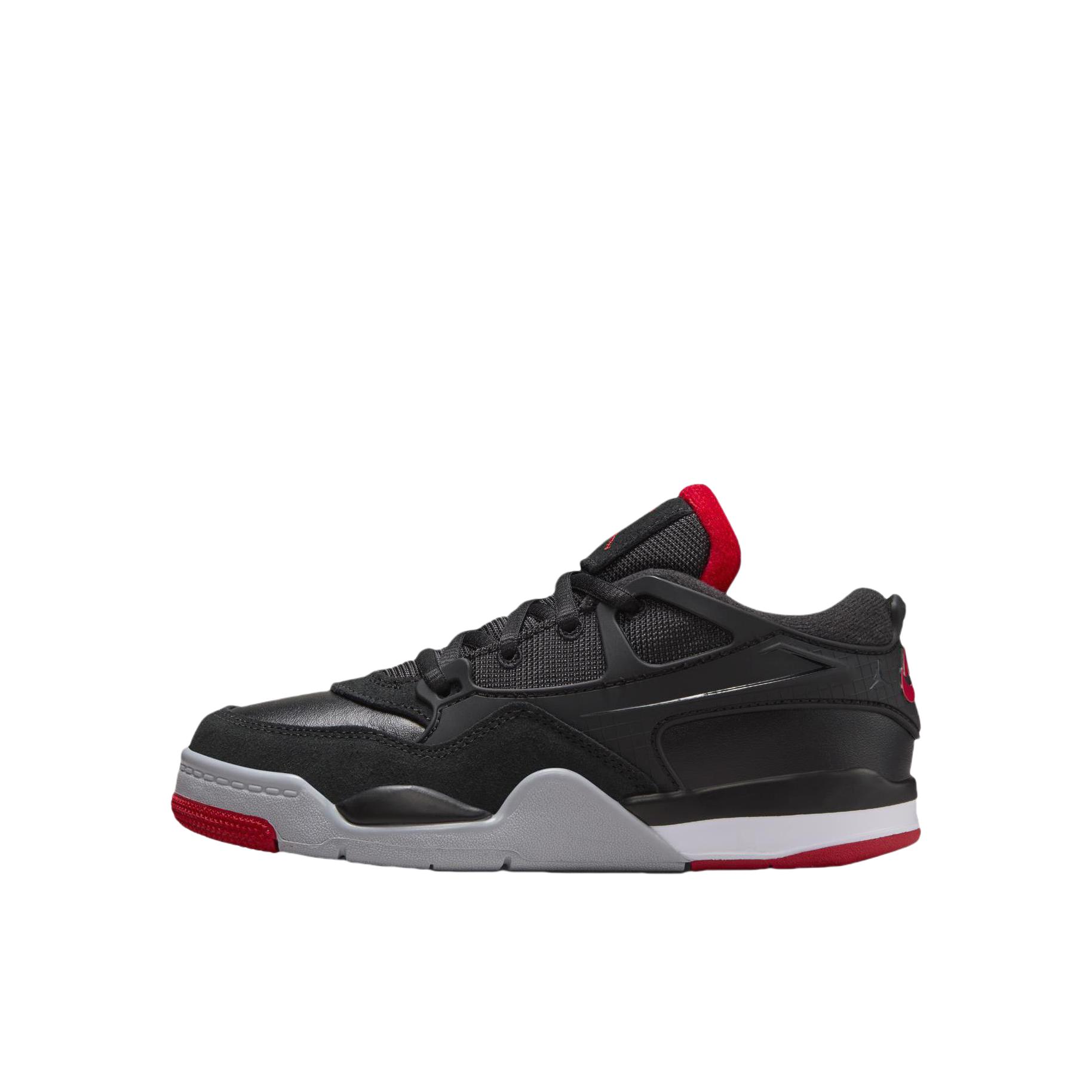推荐商品：Air Jordan 4 Retro 防滑耐磨 减震透气 时尚经典 运动鞋儿童 小童/黑色/暗红色
