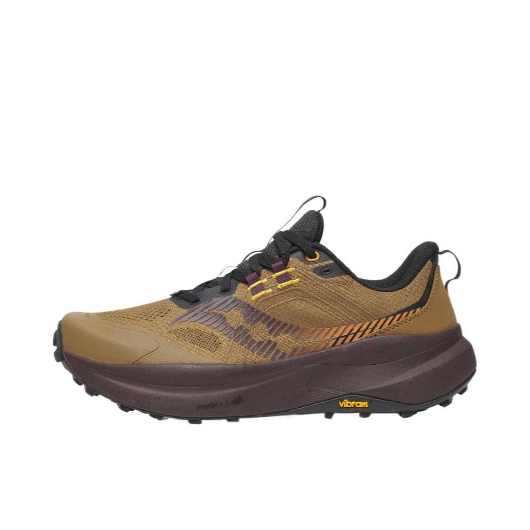 推荐商品：Saucony/索康尼 Xodus Ultra 桃源 4 跑鞋 百搭简约低帮长距离多地形越野缓震 褐色