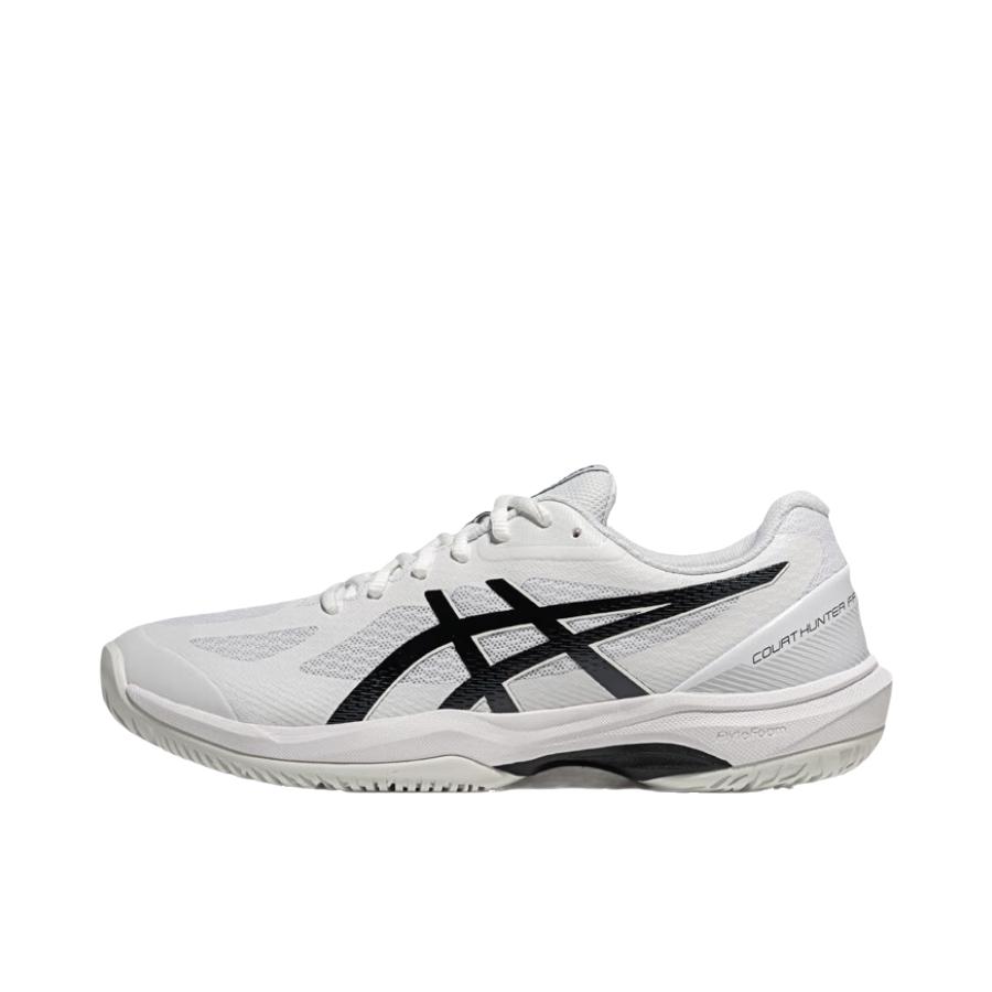推荐商品：Asics/亚瑟士 COURT HUNTER FF 羽毛球鞋 速度型稳定透气 网布 白色/黑色