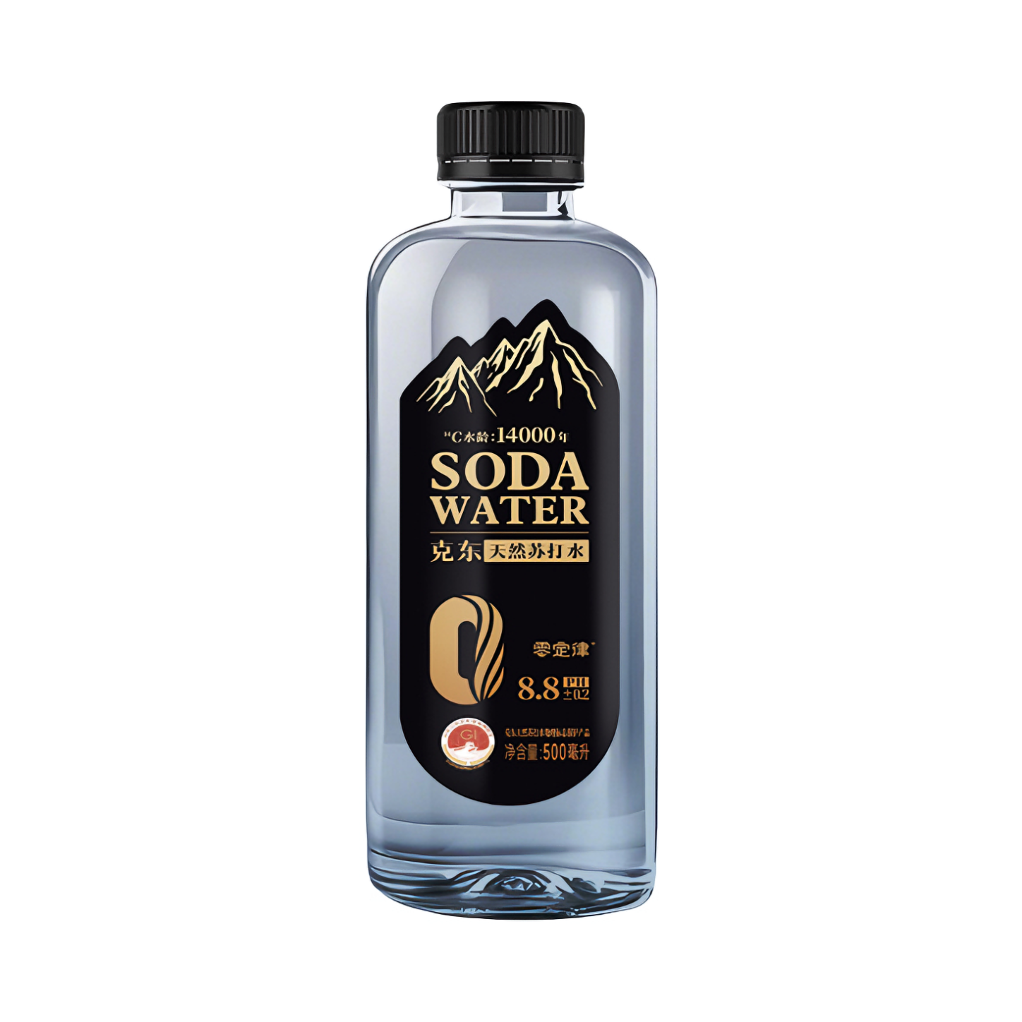 推荐商品：零定律 克东天然苏打水 500ml 瓶装