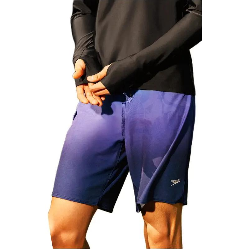 推荐商品：Speedo/速比涛 速干防晒水陆两穿泳裤 0048461792 蓝