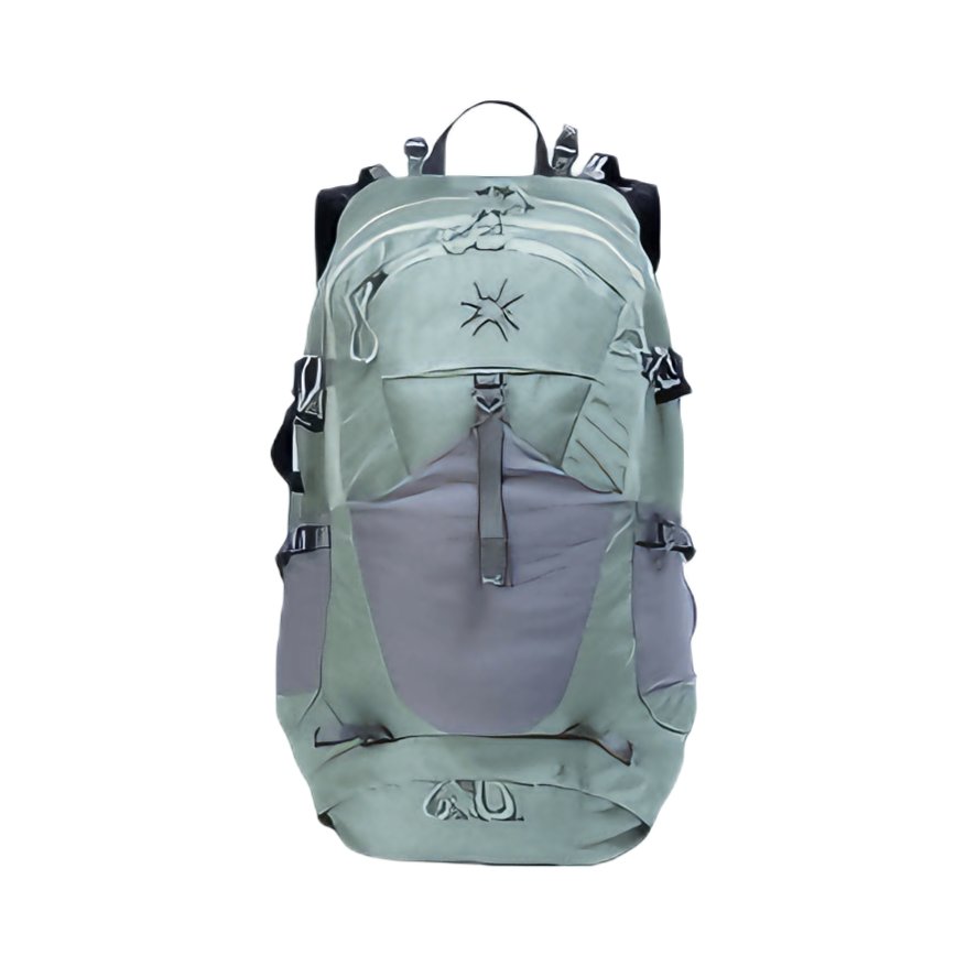 推荐商品：杉木山装 户外轻便运动徒步旅行悬浮背负背包登山包双肩包