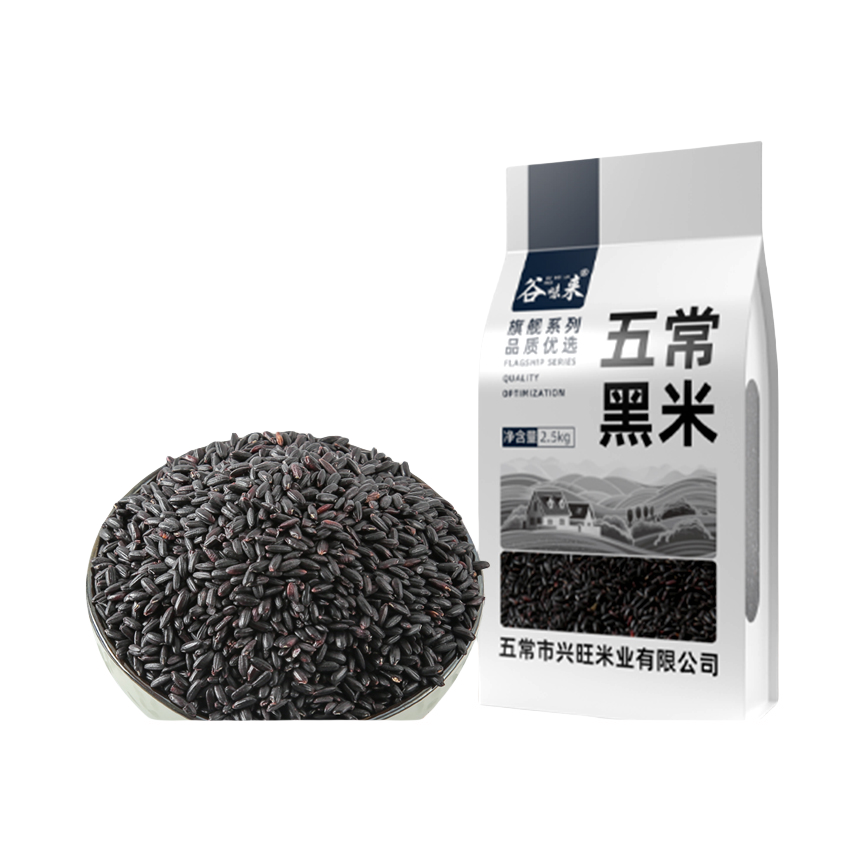 推荐商品：谷味来 五常黑米 袋装