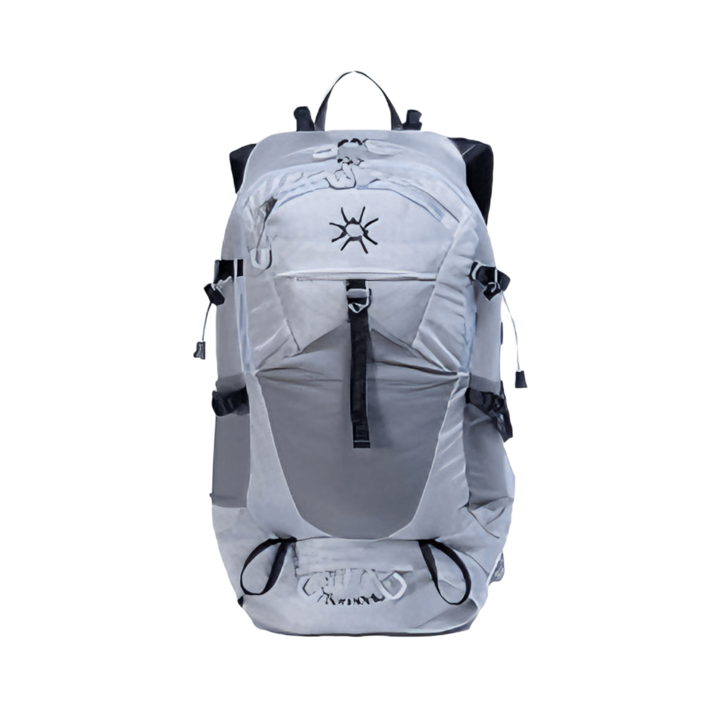 推荐商品：杉木山装 户外轻便运动徒步旅行悬浮背负背包登山包双肩包