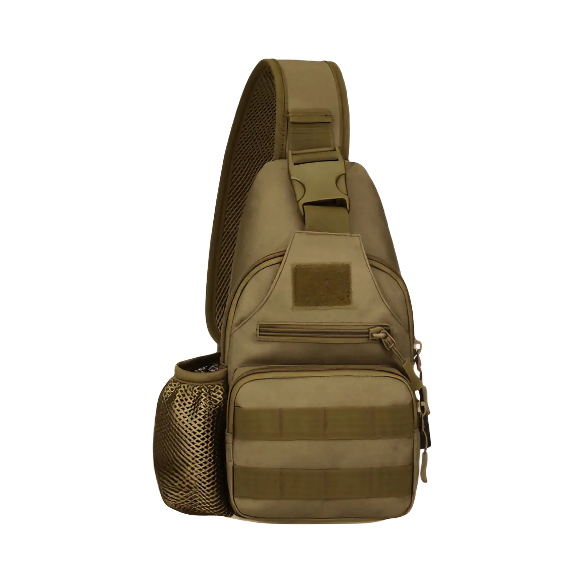 推荐商品：守护者 户外迷彩运动多功能战术单肩路亚包背包弹弓包斜挎包腰包胸包